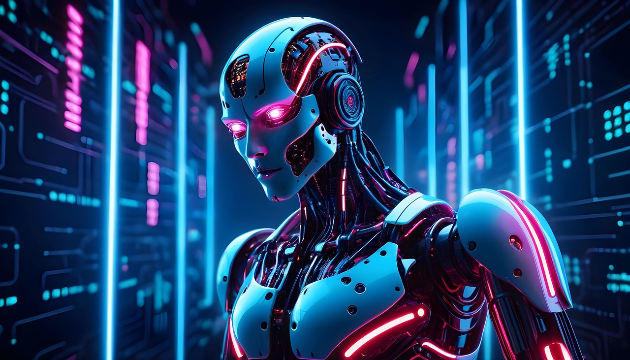AI Robotics Illustration